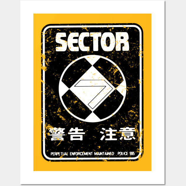 Sector 7 LA 2019 Wall Art by sketchfiles